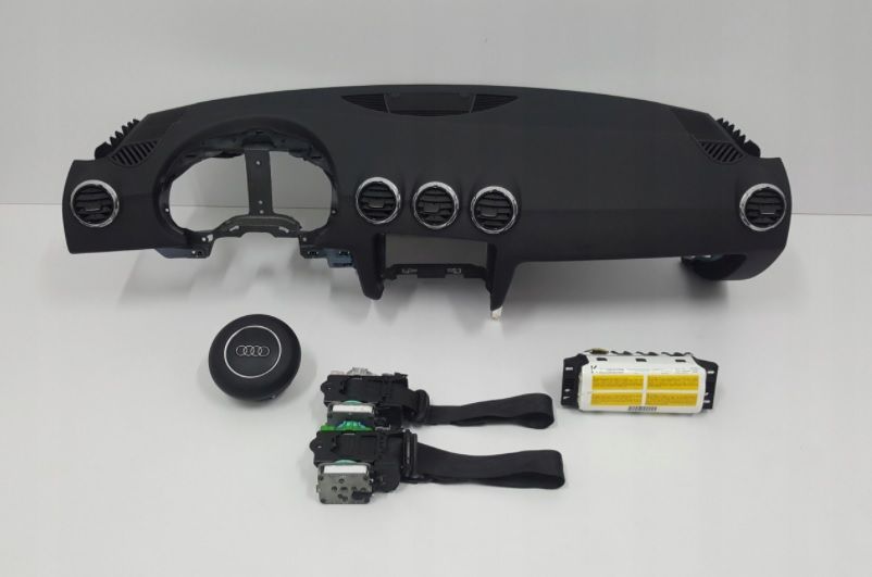Audi TT 8s kit airbag volan s pasager plansa bord set centuri far 8j
