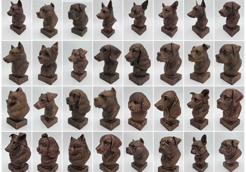 Busturi Canine 3D Personalizate