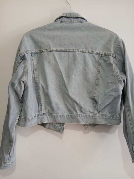 Geaca blugi fete marime M/L purtata o singura data