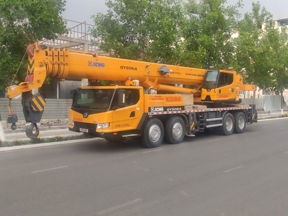 Услуги автокран 50т ва 30т