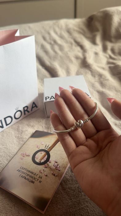 Pandora сребърна гривна
