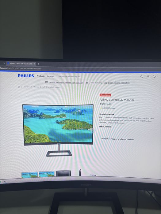 PC Gaming Ryzen 7 1700X / RX 580 8GB / 16GB RAM + Monitor Philips 27”
