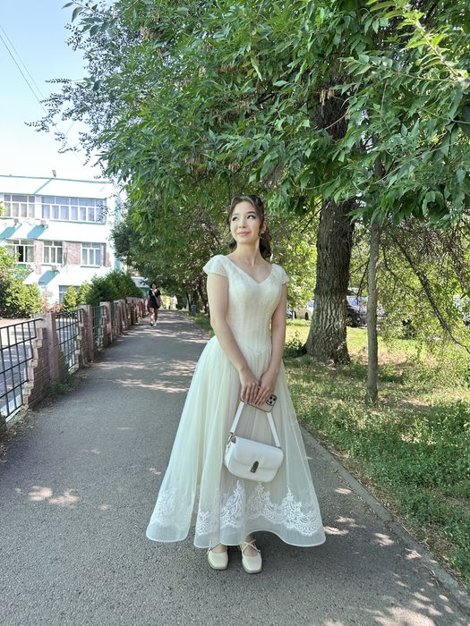 Роскошное Платье на выпускной или на свадьбу!