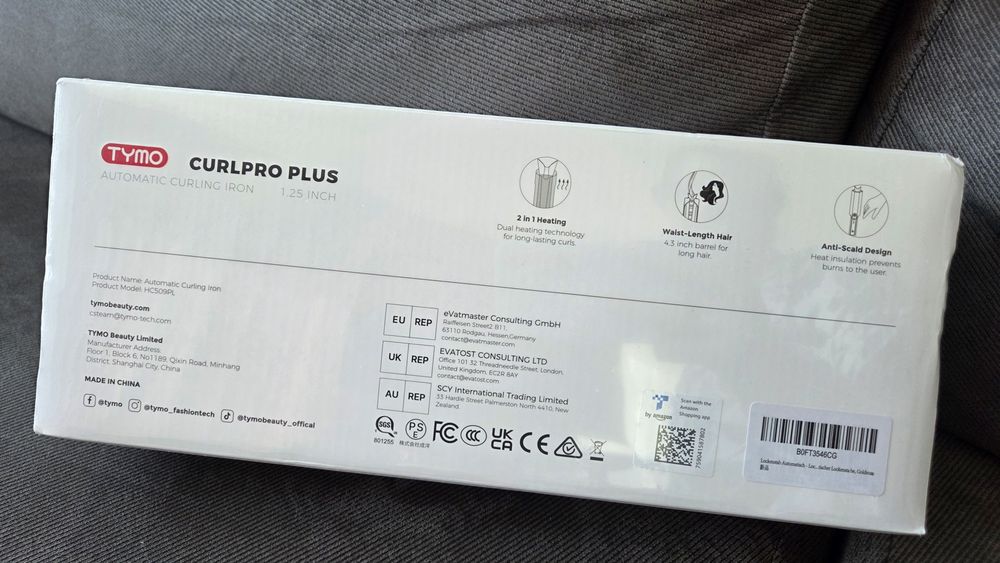 Автоматична маша за къдрици Tymo Curlpro Plus