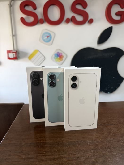Vand Iphone 16 128Gb White /Black /teal Nou(Sigilat)