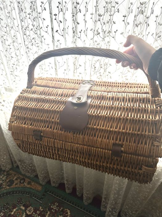 Корзина плетеная