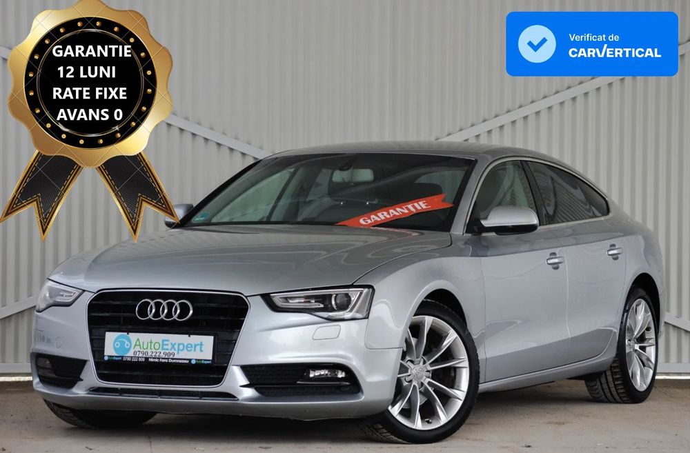 Audi A5 2016 Audi A5 Sportback 2.0 TDI 190Cp /Rate Fixe/Avans 0/Garantie