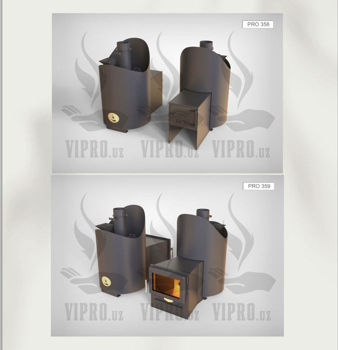 Печь для бань и саун: Pro-358 сауны,печка,котёл,сауна,баня(дрова)