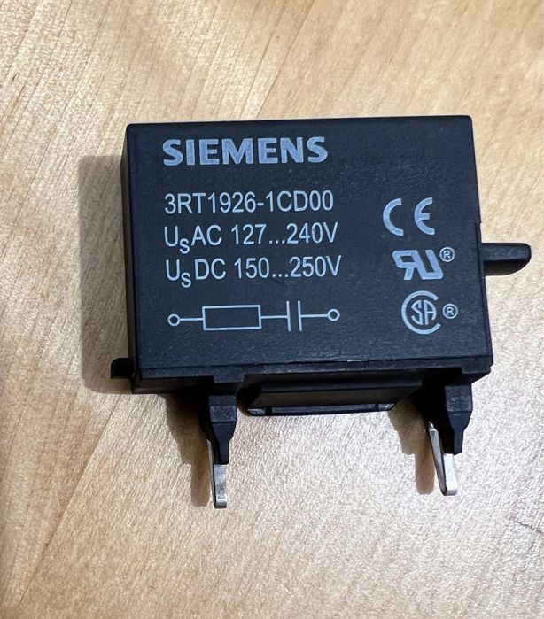 3RT1926-1CD00 RC Element SIEMENS Sirius S0 127/240VAC, 150/250VDC