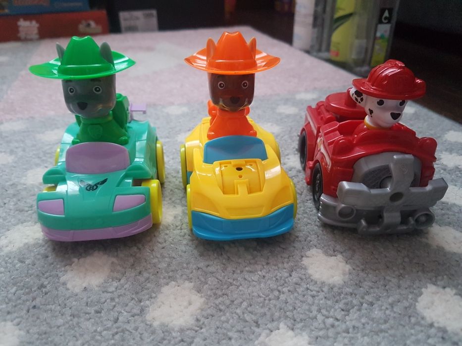 3 masinute din Paw Patrol