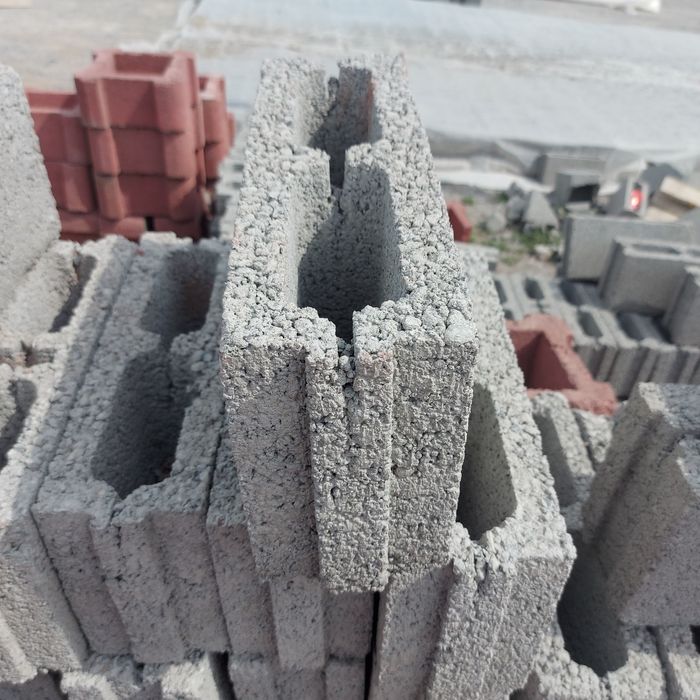 Перегородкаға арналған блоктар ені 12см