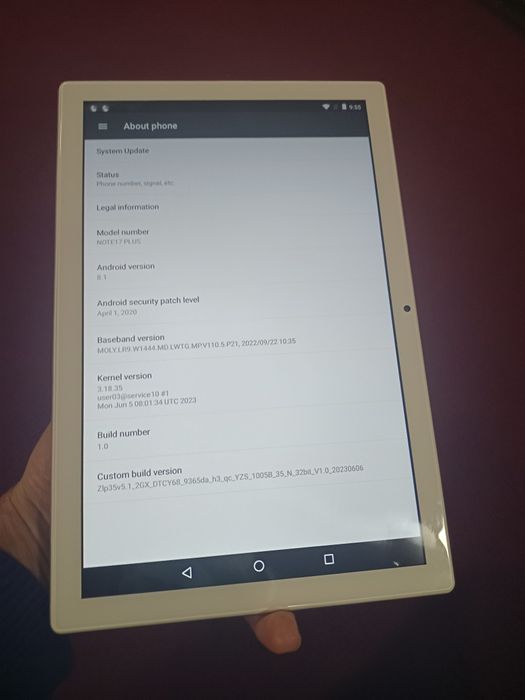 NOTE 17 plus Planshet 8/512 gb obmen bor