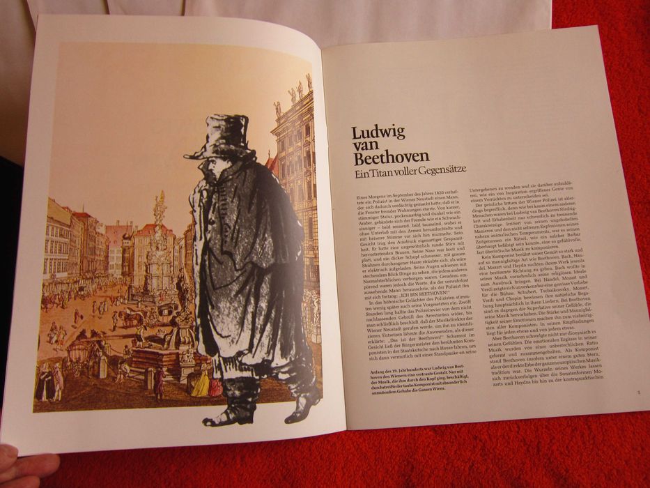 vinil Bach Beethoven  MaestriI Muzicii Kempff,Jochum,Richter cadou rar