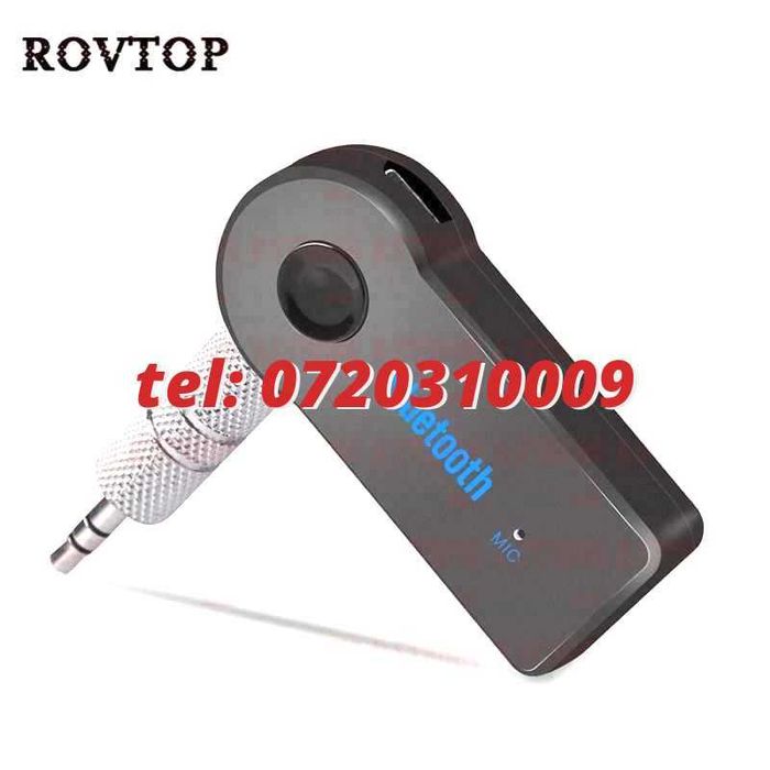 Receptor Audio Bluetooth Auxiliar 35mm Jack Hands Free