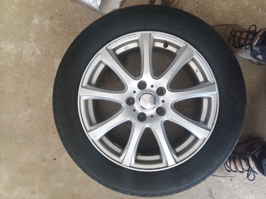 Тойота естима диски с резина