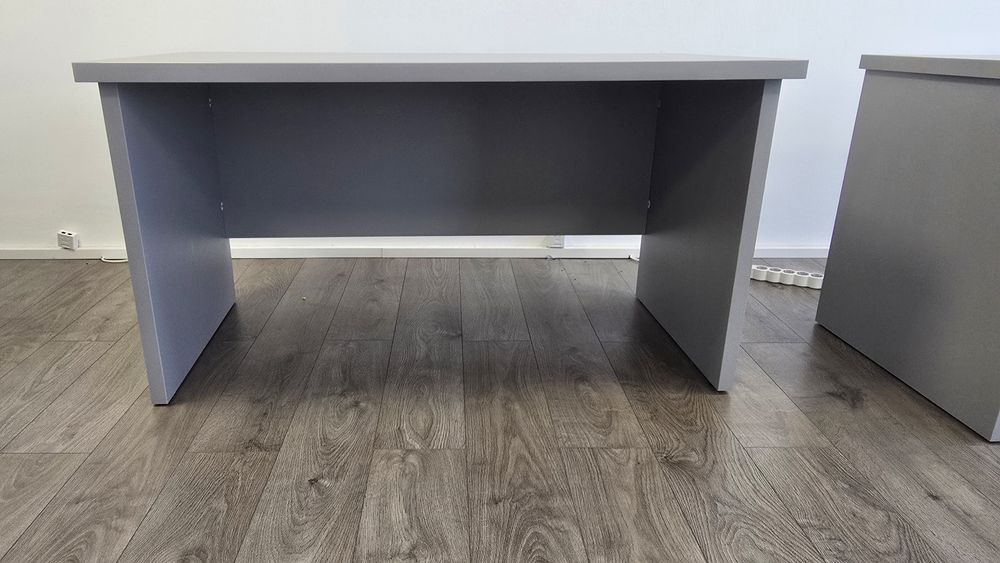 Vand Birou gri, pal dublat 140 x 70 inaltime 76