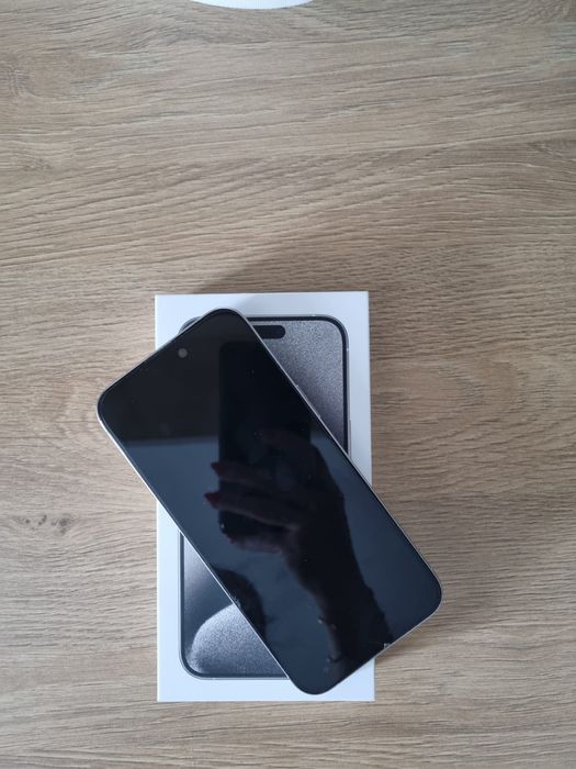 Iphone 15 Pro Max, White Titanium, 256gb, Impecabil