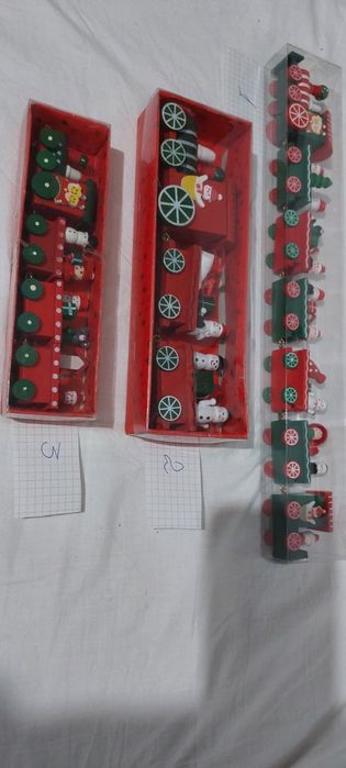 Trenuleț lemn jucărie