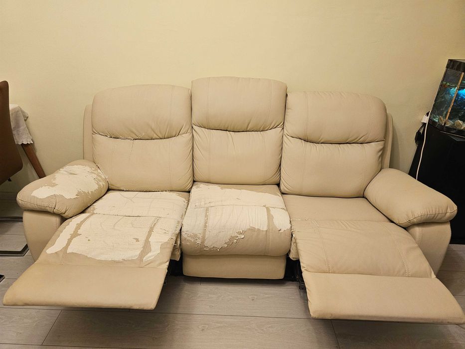 диван и фотьол с релакс механизми