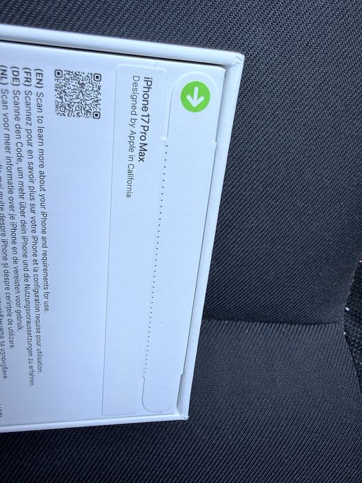iphone 17 ProMax 256Gb NOU Neactivat Sigilat!
