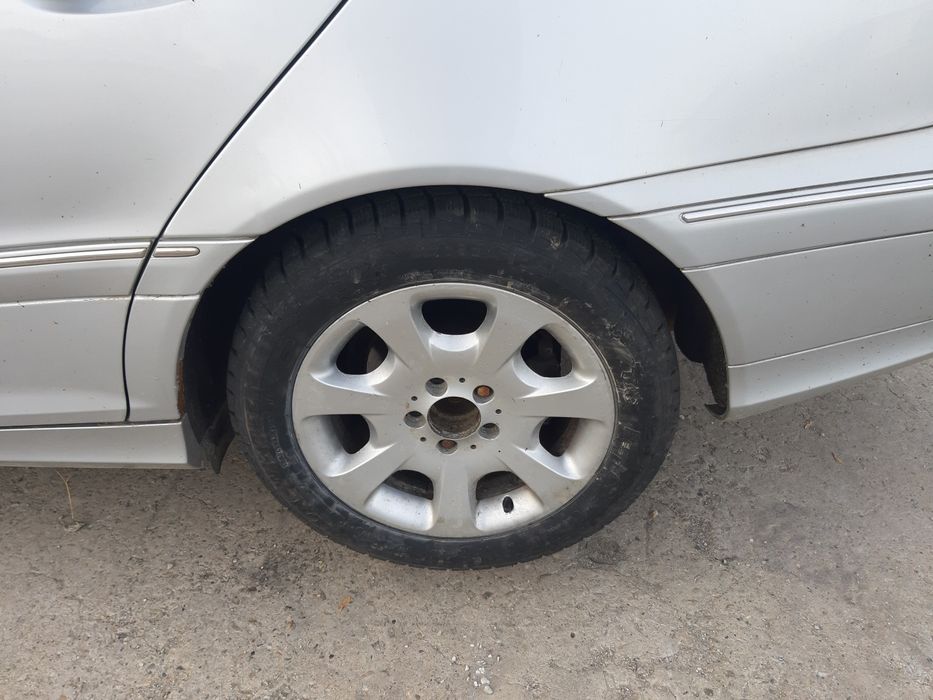 Jante + cauciucuri mercedes w203 c class w209 clk  iarna m+s