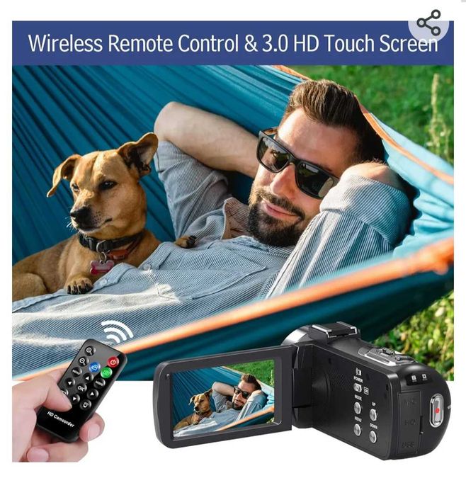 4K видеокамера 48MP 30FPS с IR нощно виждане  18X цифрово увеличение