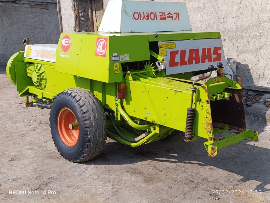 Claas Markant 45 Сотилади
Кореадан келган. Узбда ишламаган хамма жойи