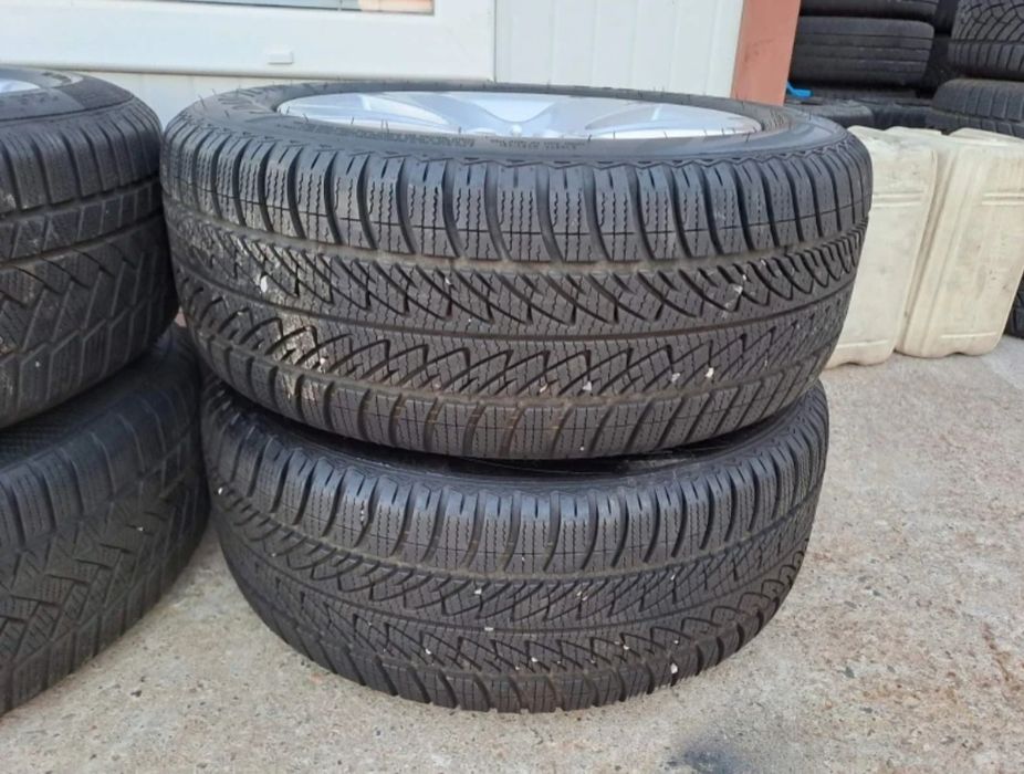 Джанти с зимни гуми за BMW