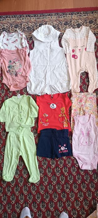 Бебешки дрехи 3-9 месеца за момиче