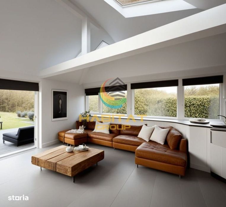 Casa individuala de lux P+1+M teren 530 mp Comision 0%