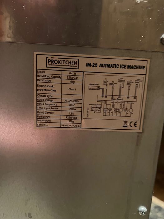 Льдогенератор PROKITCHEN IM-25