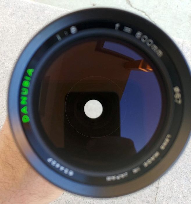 Canon 50mm Danubia f = 500mm 1 : 8 tele obiectiv Nikon Minolta Pentax