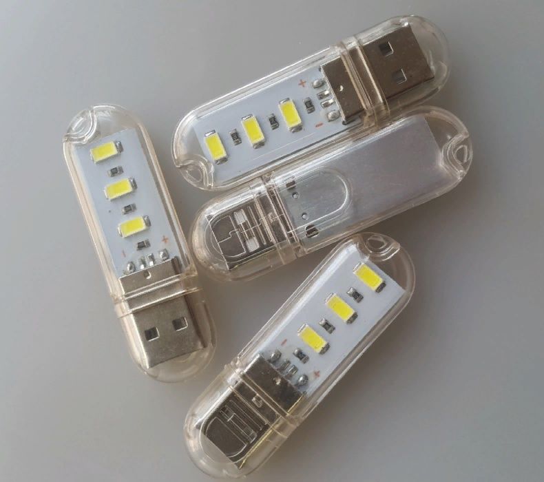 Фенер фенерче LED лед USB лампа за power bank лаптоп компютър