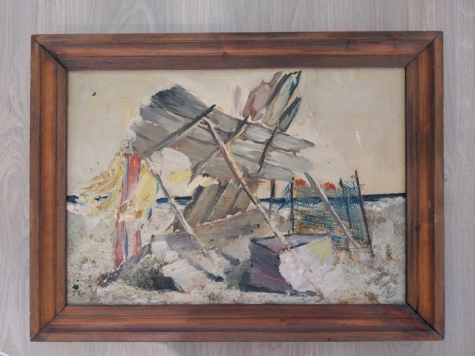 Картина живопис "Бряг" 43/58