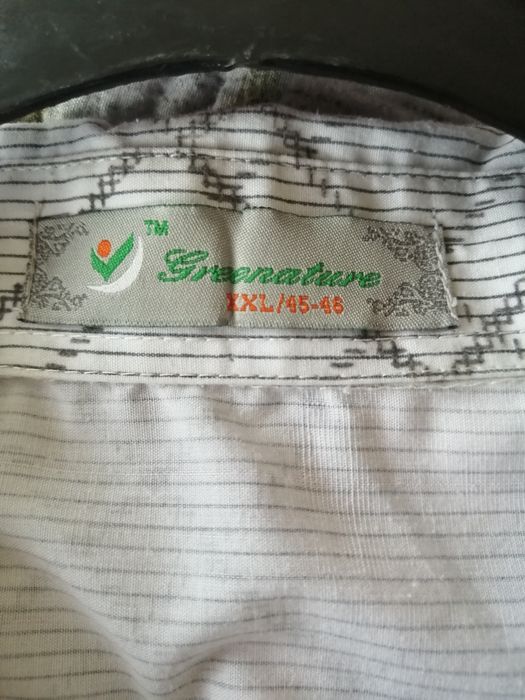 Мъжка риза с къс ръкав