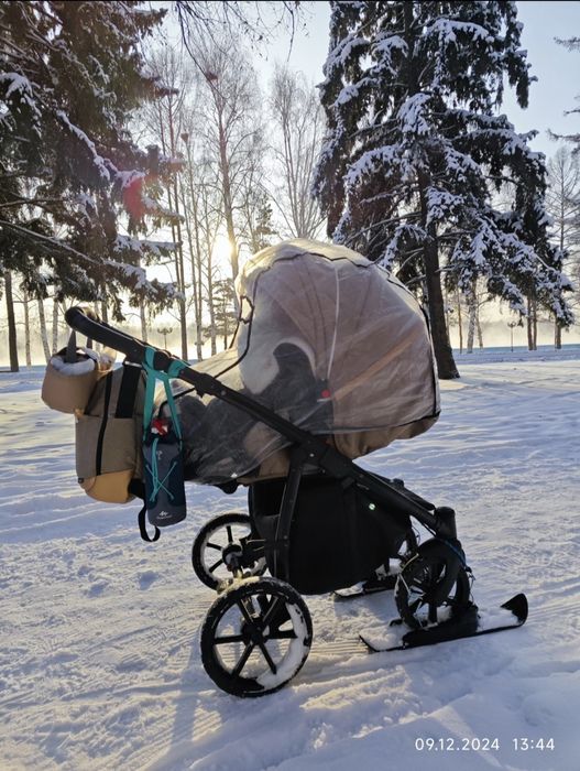 Лыжи универсальные на коляску