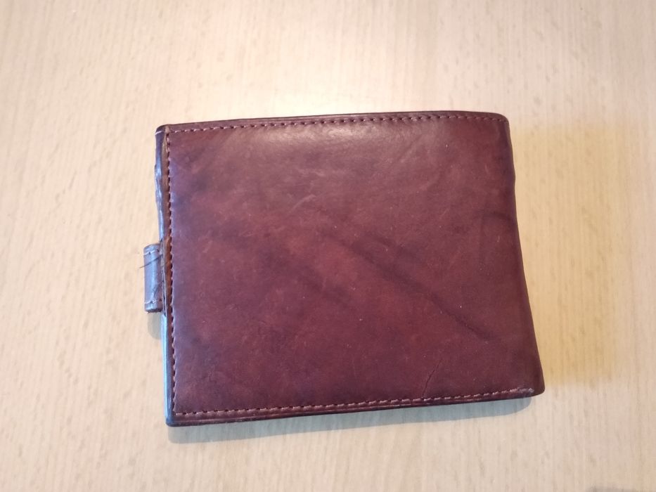 Кошелек кожаный б/у