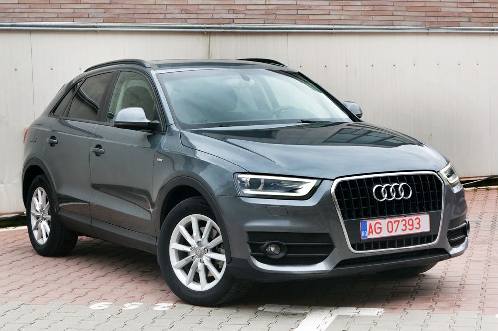Audi Q3 2×S-line Quattro 2.0 Tdi 177 CP FullLed 2013 Alcantara