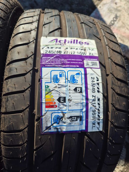 2 Anvelope de VARA - 245/40/17 - Achilles - NOI - DOT 2013 !