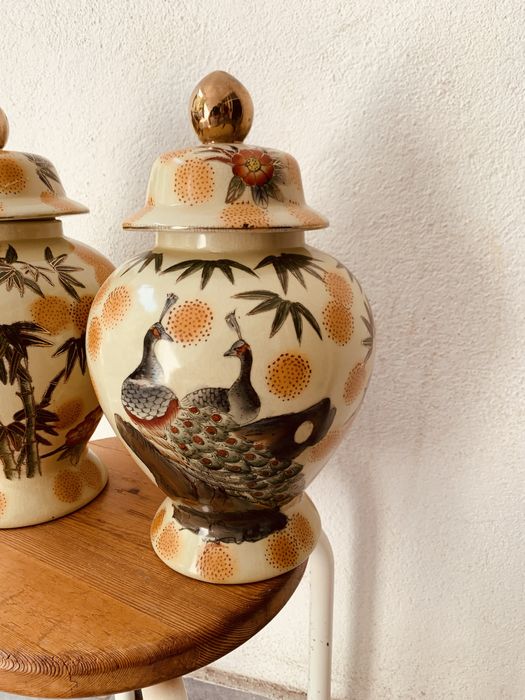 Ретро декоративни шведски керамични вази – комплект