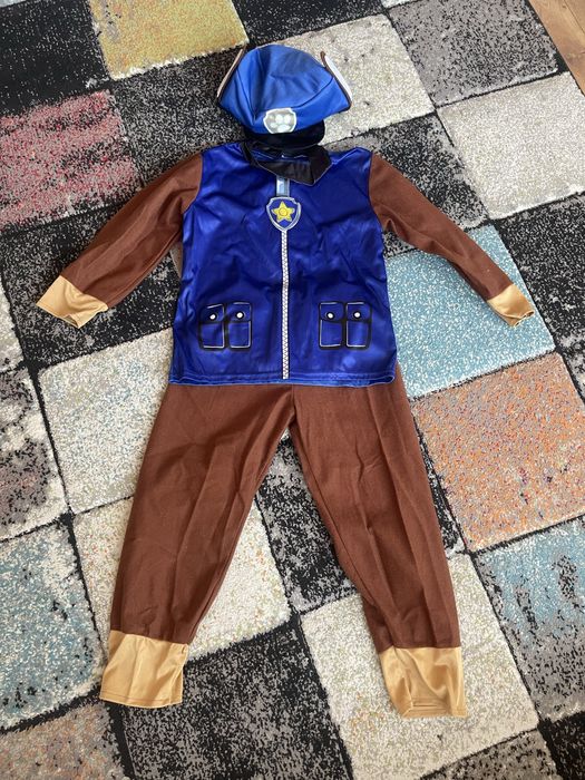 Дънки,пуловер Zara за 3-4 г,104 см,Костюм на Чейс от Paw patrol 116 см