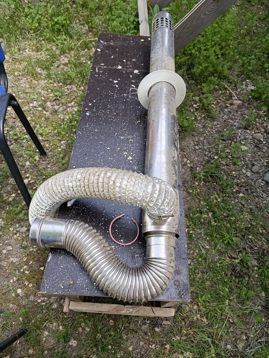 Газовая труба дымоход