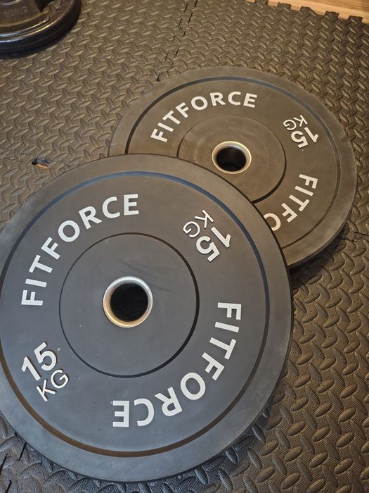 Discuri fitness, diametru 50 mm, 15 kg