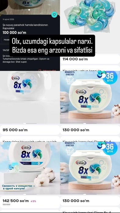 Xitoy 5tasi 1da kapsulalari