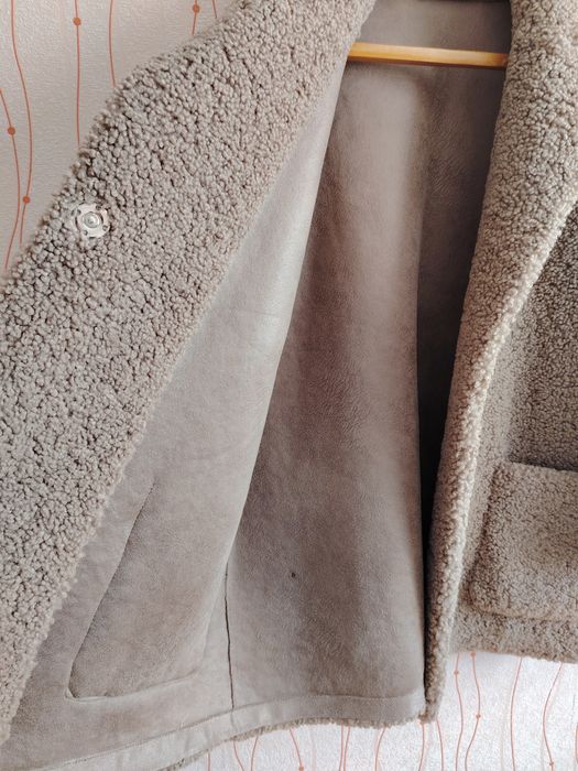 Шубка Тедди, цвет Кемел