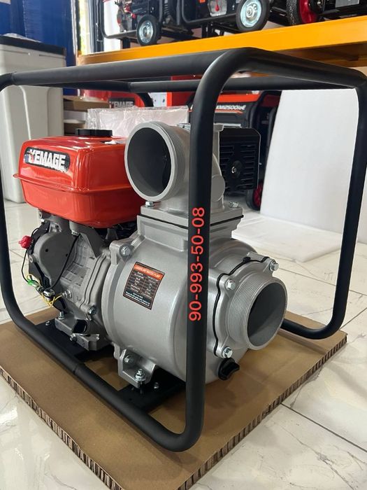 100 лик мотопомпа насос KEMAGE motopompa suv nasos benzinli