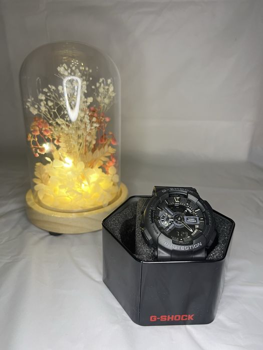 Casio G-SHOCK Negru – Aspect Premium | Cutie + Pungă Cadou | Stare Excelentă