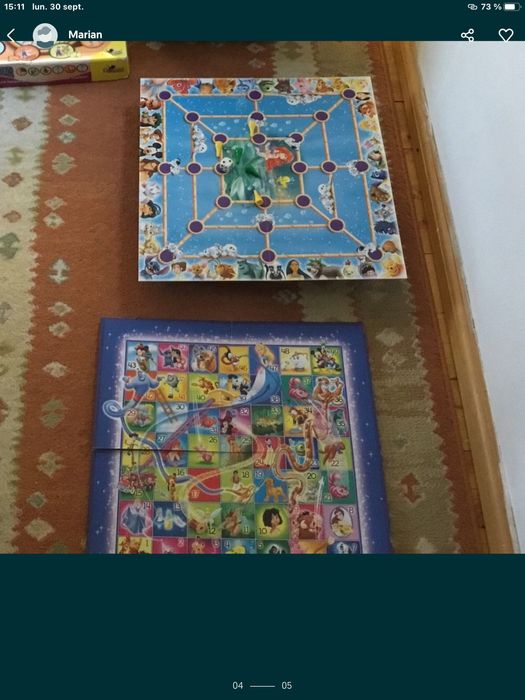 2 jocuri cu zar si pioni