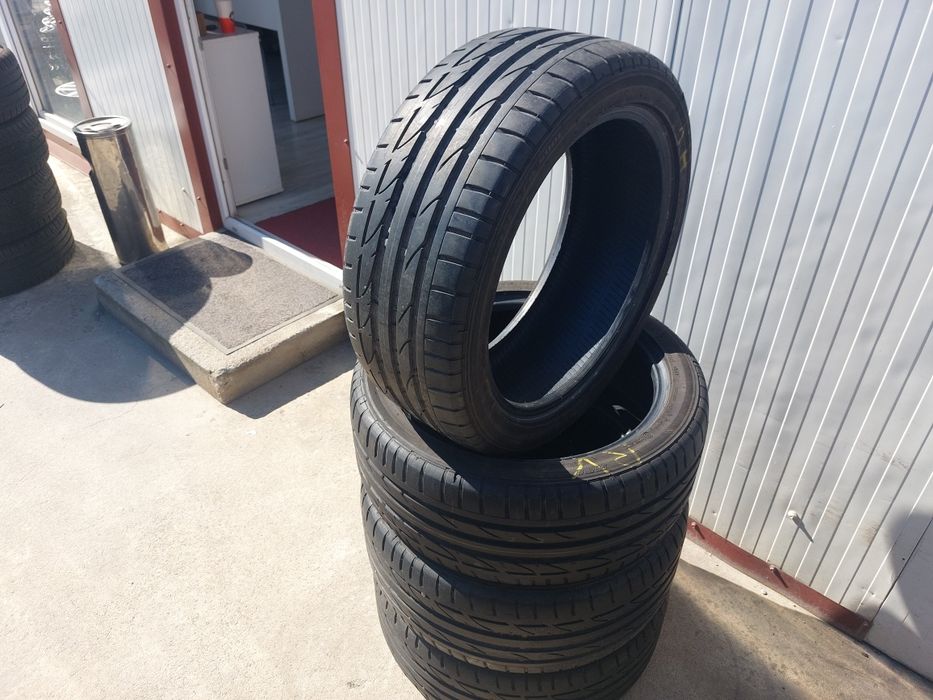 125 lei bucata! Set anvelope de vara 225 45 r18 Bridgestone  Potenza