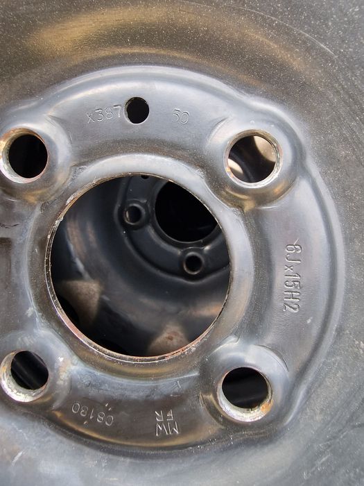 185 60 R 15 jante tabla cu cauciucuri de vara 4 x 100 ~ ET 50 ~ DOT 19